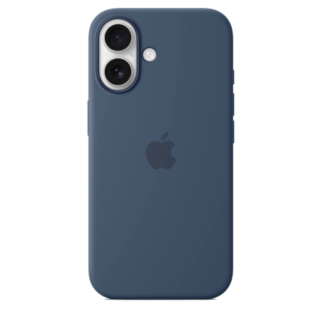 Чехол для iPhone 16 Silicone Case with MagSafe - Denim