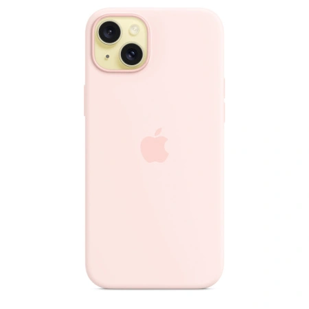Чехол Apple iPhone 15 Silicone Case with MagSafe - Light Pink