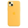 Чехол Apple iPhone 15 Plus Silicone Case with MagSafe -  Sunshine