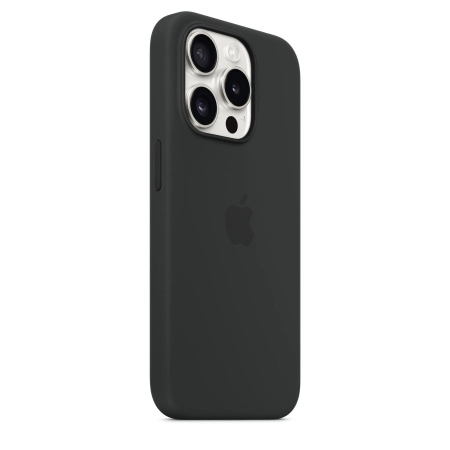 Чехол Apple iPhone 15 Pro Silicone Case with MagSafe -  Black