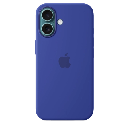 Чехол для iPhone 16 Silicone Case with MagSafe - Ultramarine
