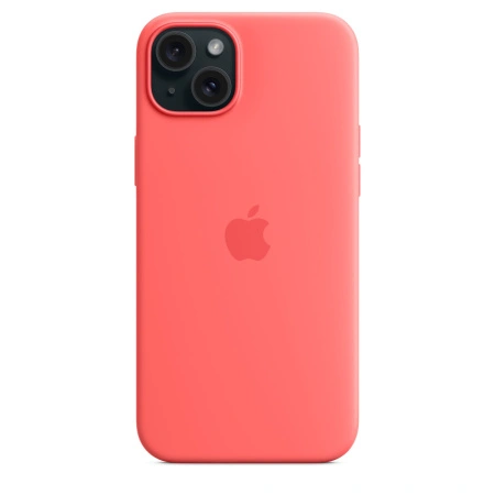 Чехол Apple iPhone 15 Plus Silicone Case with MagSafe -  Guava