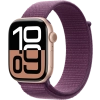 Часы Apple Watch Series 10 42mm Rose Gold Aluminium Case GPS Sport Loop Plum