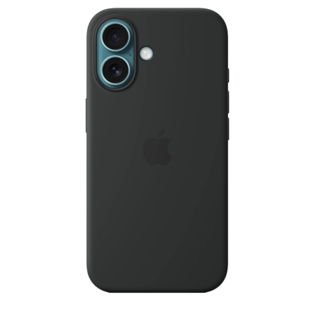 Чехол для iPhone 16 Silicone Case with MagSafe - Black