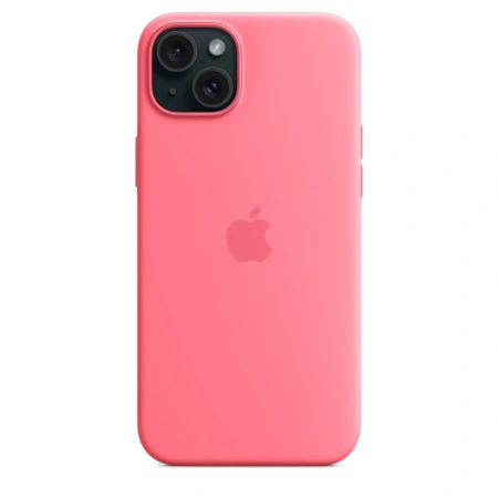 Чехол Apple iPhone 15 Plus Silicone Case with MagSafe -  Pink