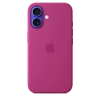 Чехол для iPhone 16 Silicone Case with MagSafe - Fuchsia