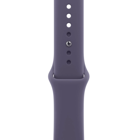 Часы Apple Watch Series 11 46mm Silver Aluminium Case GPS Sport Band Purple Fog M/L