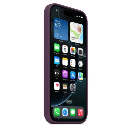 Чехол Apple iPhone 16 Pro Silicone Case with MagSafe - Plum