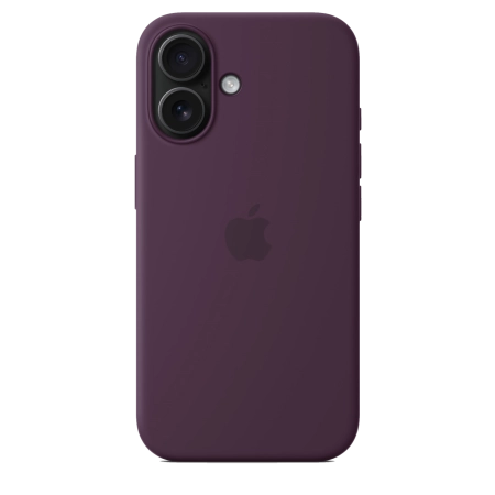 Чехол для iPhone 16 Silicone Case with MagSafe - Plum