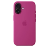 Чехол для iPhone 16 Silicone Case with MagSafe - Fuchsia