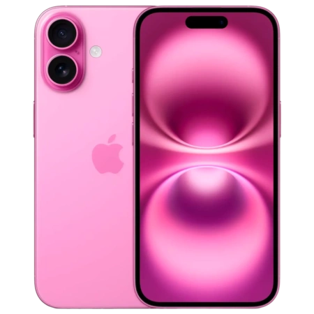 Смартфон Apple iPhone 16 128GB nano-Sim + eSim Pink