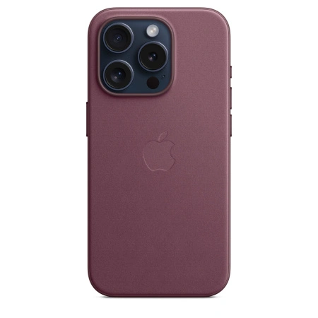 Чехол Apple iPhone 15 Pro FineWoven Case with MagSafe - Mulberry