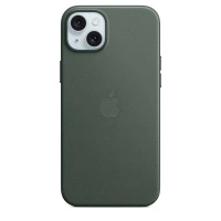 Чехол Apple iPhone 15 FineWoven Case with MagSafe - Evergreen