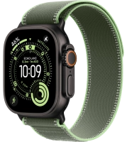 Часы Apple Watch Ultra 3 49mm Titanium Case Black / Trail Loop Green/Neon M/L