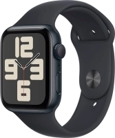 Часы Apple Watch Series SE 2024 44mm Aluminium Case GPS Sport Band Midnight M/L
