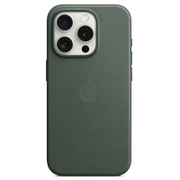 Чехол Apple iPhone 15 Pro FineWoven Case with MagSafe - Evergreen