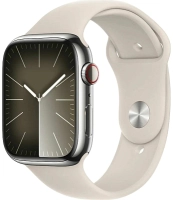 Часы Apple Watch Series 9 41mm Silver Stainless Steel Case Starlight 