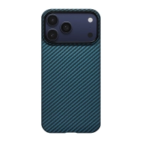 Чехол для iPhone 17 Pro Pitaka Classic PitaTap Ultra-Slim Case - Black/Blue