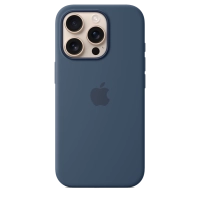 Чехол Apple iPhone 16 Pro Silicone Case with MagSafe - Denim