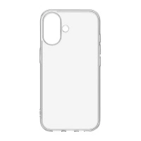 Чехол Gurdini для iPhone 16 Plus Silicone Case прозрачный