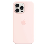 Чехол Apple iPhone 15 Pro Silicone Case with MagSafe -  Light Pink
