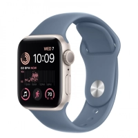 Часы Apple Watch Series SE 2023 40mm Aluminium Case GPS Sport Band Storm Blue S/M