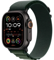Часы Apple Watch Ultra 2 49mm Black Titanium Case GPS+Cellular Alpine Loop Dark Green M