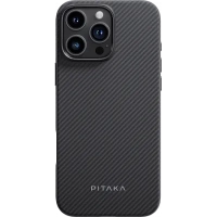 Чехол для iPhone 16 Pro Pitaka Military-Grade - Black