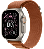 Часы Apple Watch Ultra 3 49mm Titanium Case Natural Alpine Loop Terra Cotta L