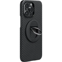 Чехол для iPhone 16 Pro Pitaka Ultra Slim Case & Grip - Black