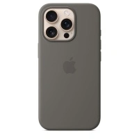 Чехол для iPhone 16 Pro Silicone Case with MagSafe - Stone Gray