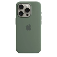 Чехол Apple iPhone 15 Pro Max Silicone Case with MagSafe -  Cypress
