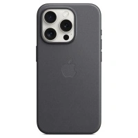 Чехол Apple iPhone 15 Pro FineWoven Case with MagSafe - Black