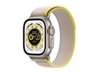 Часы Apple watch Ultra 49mm Titanium Case GPS+Cellular Trail Loop Yellow/Beige M/L