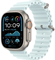 Часы Apple Watch Ultra 2 49mm Titanium Case GPS+Cellular Ocean Band Ice Blue