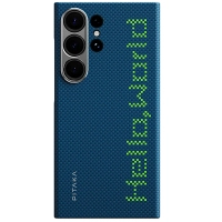 Чехол для Samsung Galaxy S24 Ultra Pitaka Aries Tactile Woven - Hello World