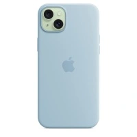 Чехол Apple iPhone 15 Plus Silicone Case with MagSafe -  Light Blue