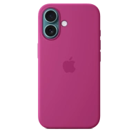 Чехол для iPhone 16 Silicone Case with MagSafe - Fuchsia
