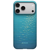 Чехол для iPhone 17 Pro Max Pitaka Classic PitaTap Ultra Slim Case - Lucid Blue