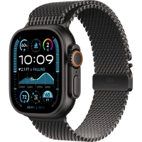 Часы Apple Watch Ultra 2 49mm Black Titanium Case GPS+Cellular Titanium Milanese Loop Black S
