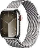 Часы Apple Watch Series 9 45mm Stainless Steel Case Milanese Loop Silver