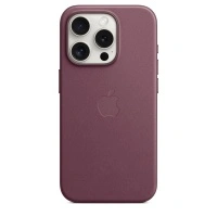 Чехол Apple iPhone 15 Pro FineWoven Case with MagSafe - Mulberry
