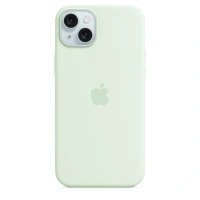 Чехол Apple iPhone 15 Silicone Case with MagSafe - Soft Mint