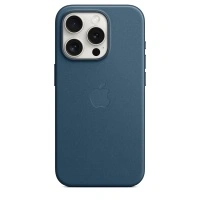 Чехол Apple iPhone 15 Pro FineWoven Case with MagSafe - Pacific Blue