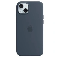 Чехол Apple iPhone 15 Silicone Case with MagSafe - Storm Blue