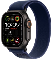 Часы Apple Watch Ultra 2 49mm Black Titanium Case GPS+Cellular Trail Loop Blue M/L