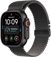 Часы Apple Watch Ultra 4 49mm Titanium Case Black / Milanese Loop Black L