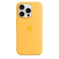 Чехол Apple iPhone 15 Pro Silicone Case with MagSafe -  Sunshine
