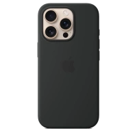 Чехол для iPhone 16 Pro Silicone Case with MagSafe - Black