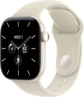 Часы Apple Watch Series 12 42mm Ceramic Case Pearl White Sport Band Sand M/L